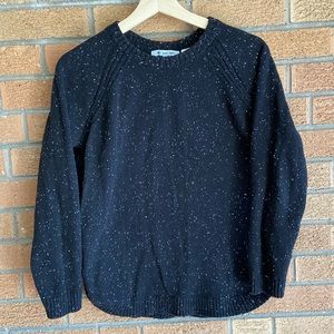 White and Black Sweater